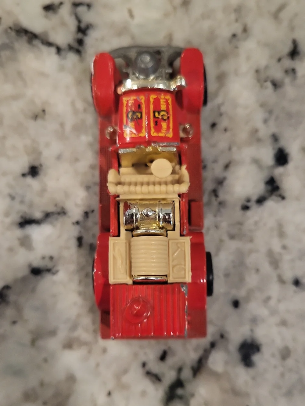 Hot Wheels 1980 Old Number 5 Fire Truck